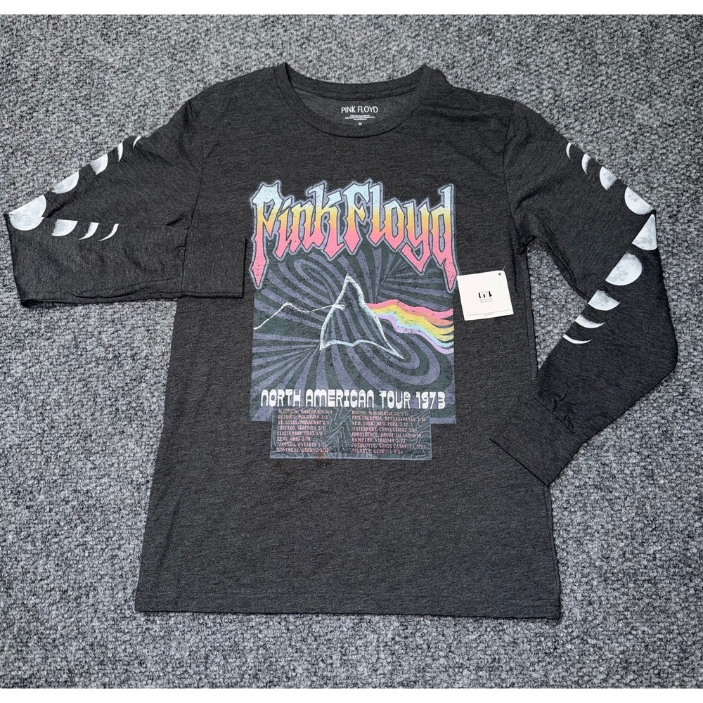 Pink Floyd North American‎ Tour 1973 Long Sleeve Shirt Size M